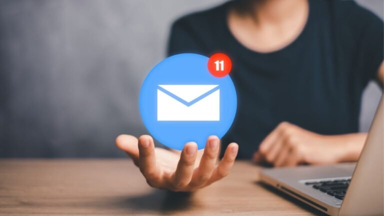 Professional demonstrating email control through effective batching techniques for workplace productivity