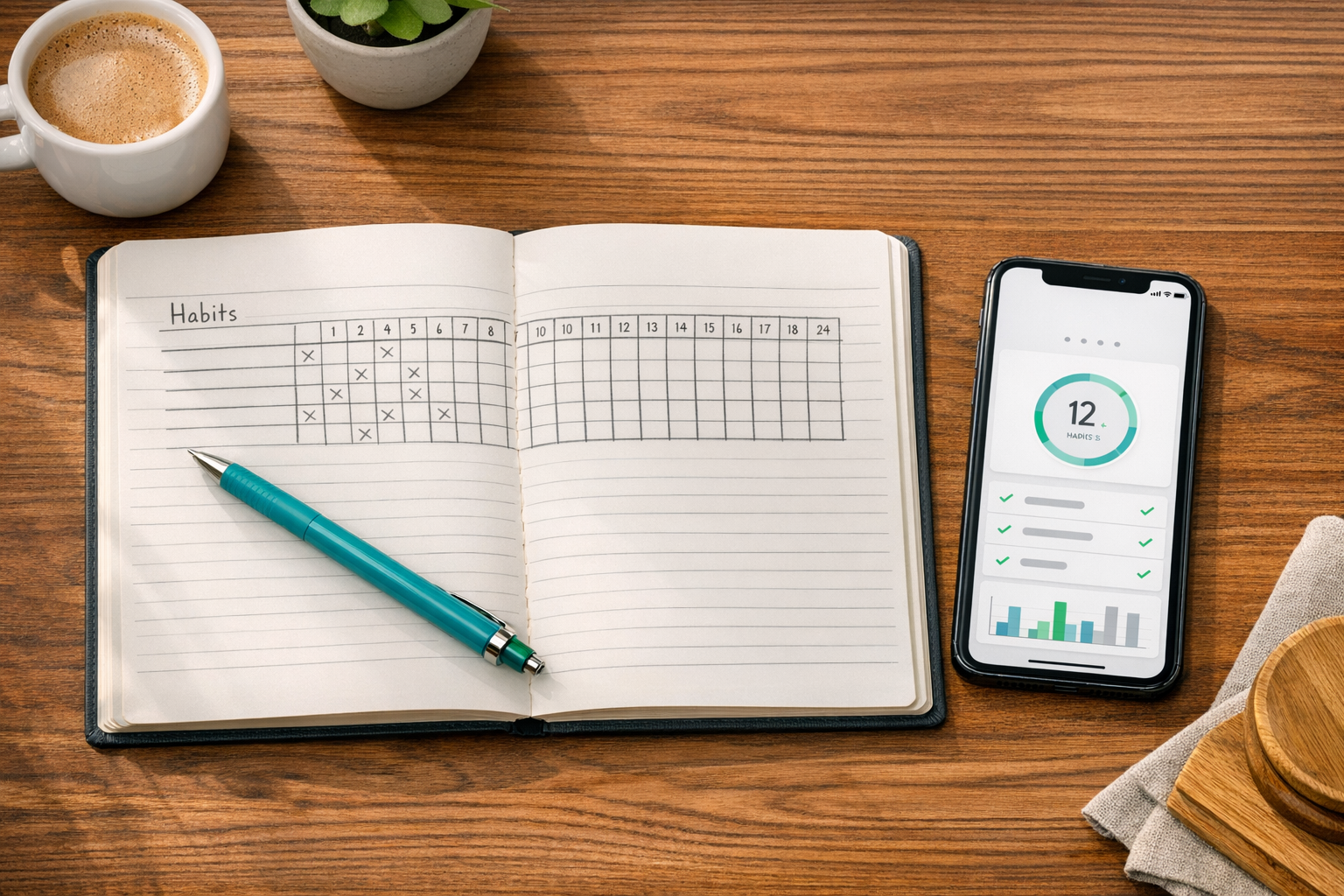 Bullet Journal vs Digital Habit Tracking: Which Works?